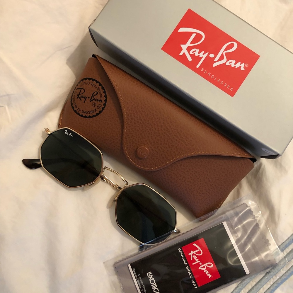 Octagonal Ray Bans - Picture 2 of 6